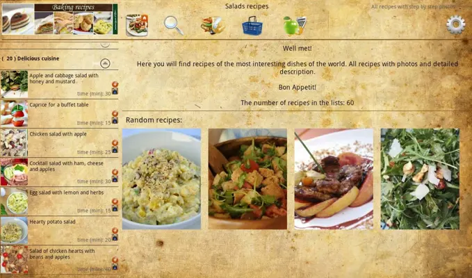 Salad recipes android App screenshot 4